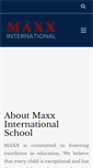Mobile Screenshot of maxxinternational.org